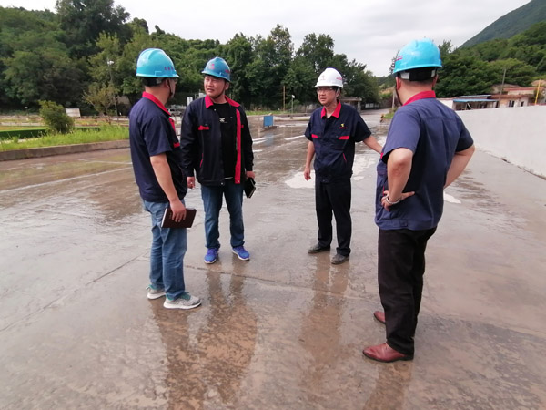 公司開展二季度安環、消防、防汛綜合大檢查