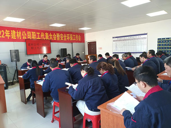 建材公司召開會議部署全年工作  建材公司召開會議部署全年工作