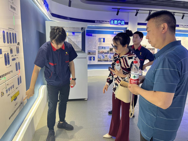 生態環境部固體廢物與化學品管理技術中心到建材公司調研  生態環境部固體廢物與化學品管理技術中心到建材公司調研