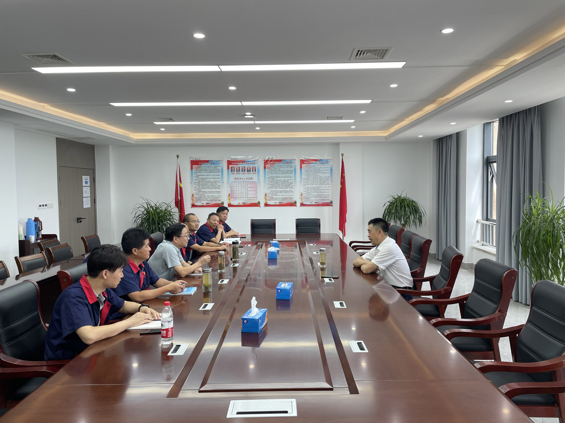 集團公司黨委委員、總工程師周俊到公司調(diào)研  集團公司黨委委員、總工程師周俊到公司調(diào)研